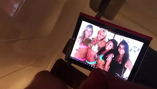 Cum haraç için cumshotjae ve arkadaşlar