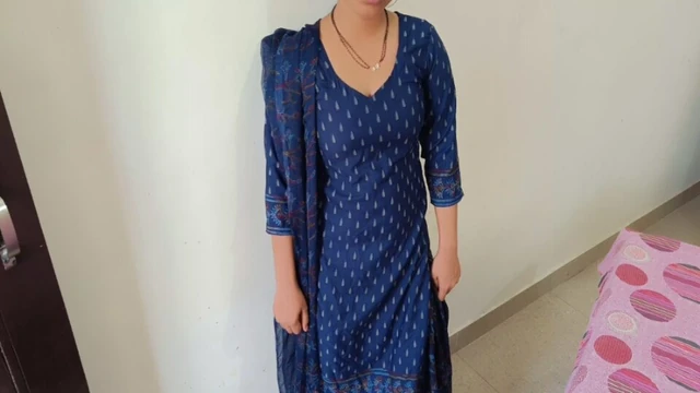 Hot Indian Desi village maid was fucking with boss in bathroom in clear Hindi audio