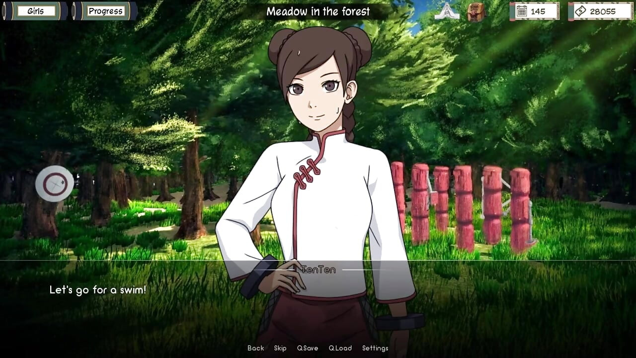 Naruto Hentai - Naruto Trainer v0.16.1 भाग 69 तंबू हस्तमैथुन !! Loveskysan69 द्वारा