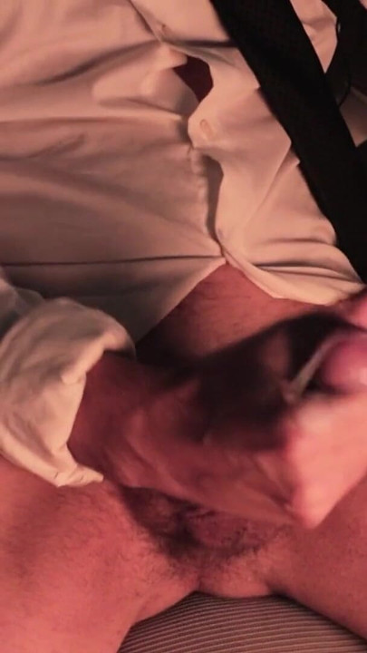 POV: Stressed CEO Daddy Couldn't Hold His Massive Cumshot At Work (Veiny Monster Cock) | Clip 2