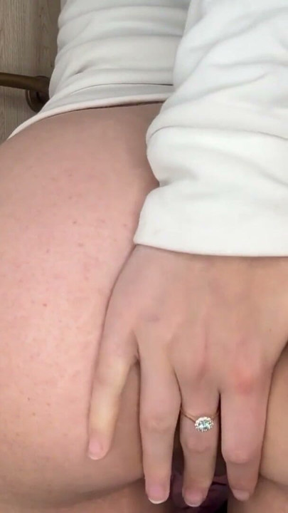 my stepsister masturbates in the bathroom and then comes in to suck my dick | Clip 1