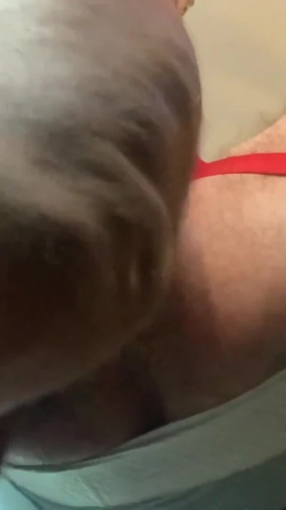 Powerful moment from "Hubby uses med and lrg silicone balls on my hole. Bareback Fucks me with cream pie and breeding and"