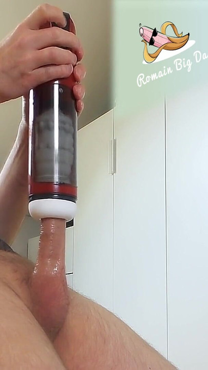 Must-share moment from "Autoblow Strong Sucking Male Masturbator intense Orgasm"