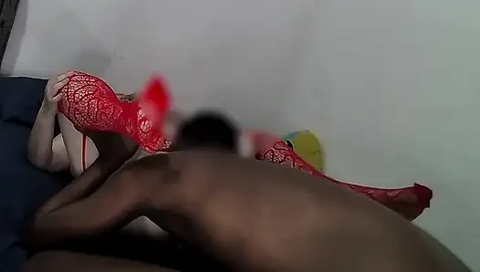 BBC Gifted Breaks Into the Married and She Tells Her to Fuck the Cuckold in the Ass