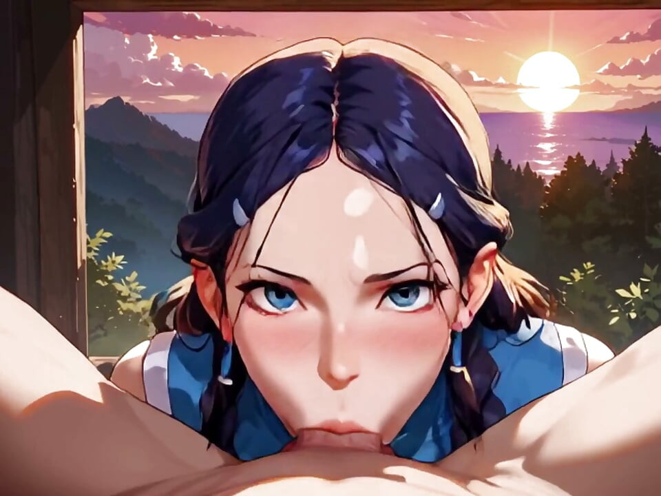 Anime Ai: the Cleaning Girl Sees My Cock and Can't Resist It.