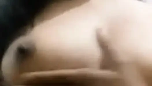 Wow the next door's wife sent a video showing off her big plump milk,