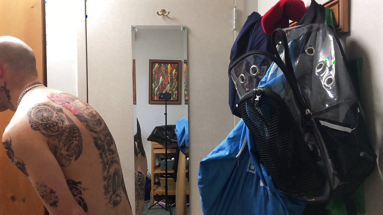 Face Tatted Masturbator