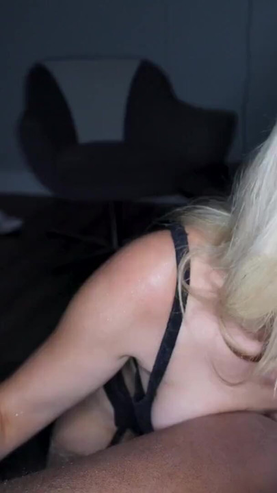 A Horny French Blonde Wife Invites Us To Pound Her Big Ass In The Dark !!! | Clip 1