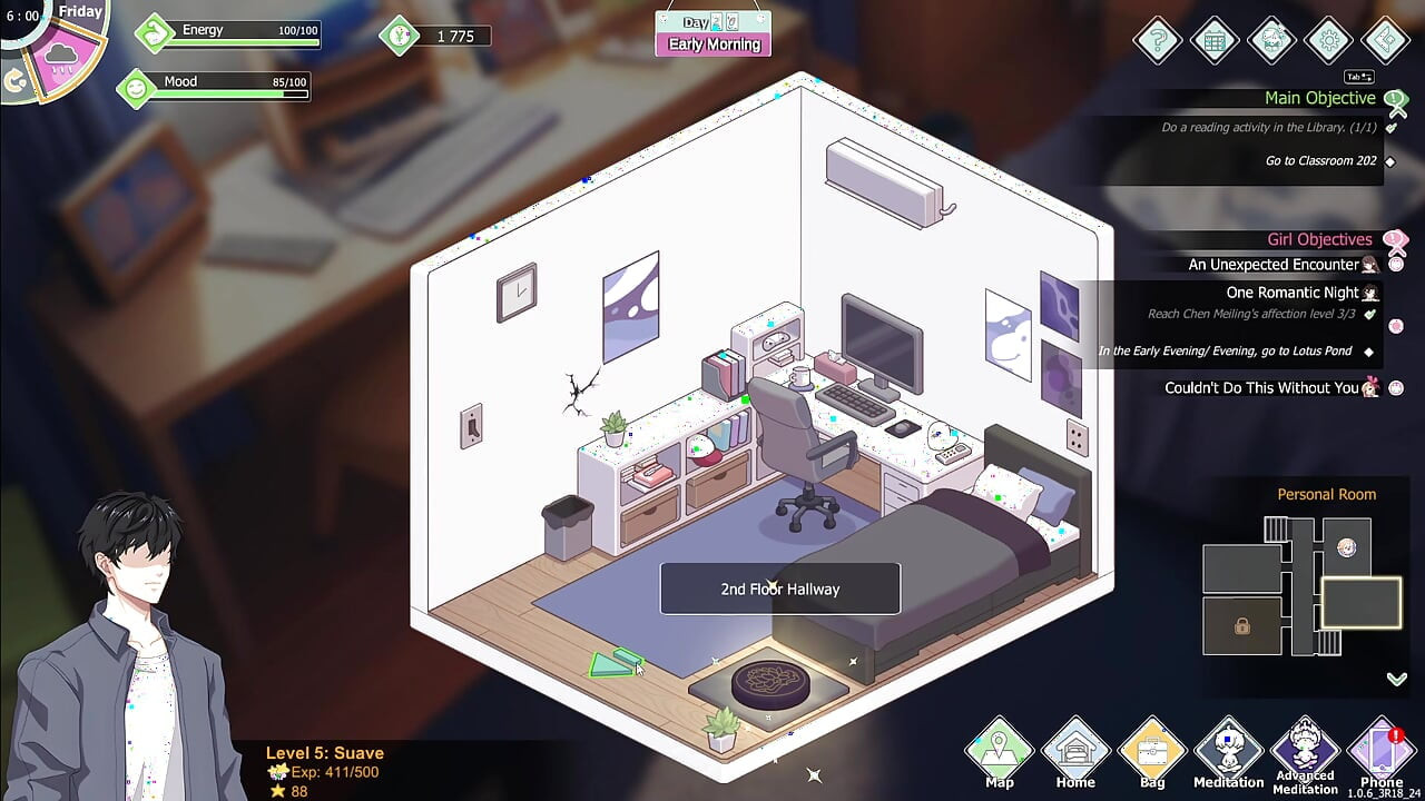 Happay student part 4! Was trying to fuck girls hard but this episide only grind