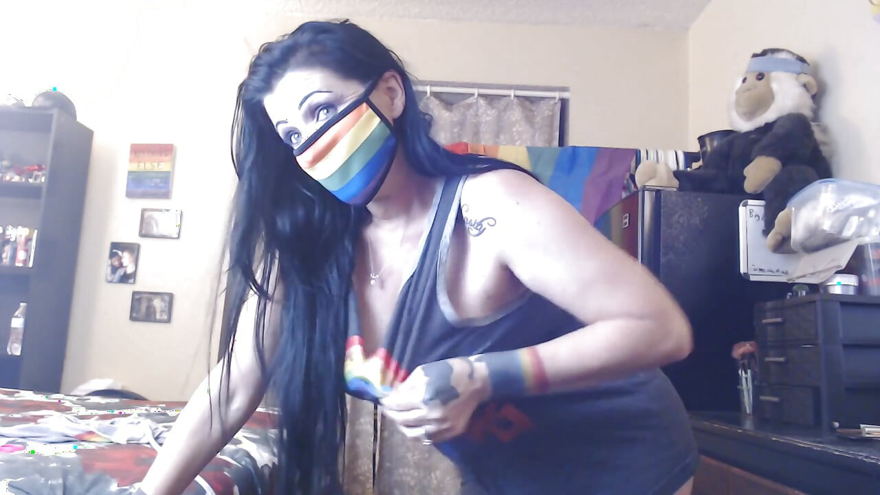 Cleavage titty tease flashing