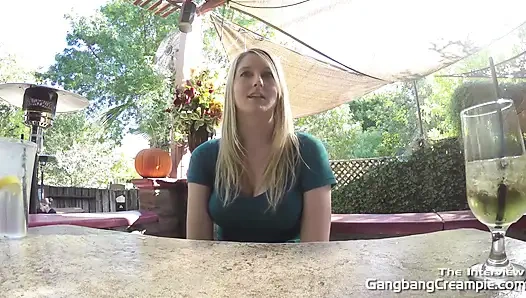 Wawancara musim panas sebelum nyepong kontolnya