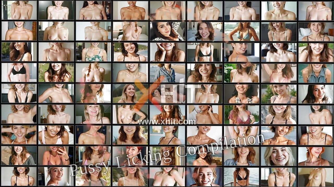 Fesselnde Pussy Licking Compilation mit Top-Stars