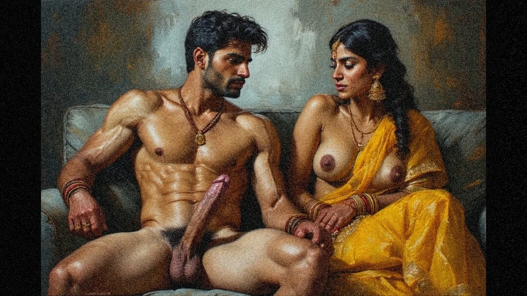 Naught indian wife cheats on her husband with his best friend in office