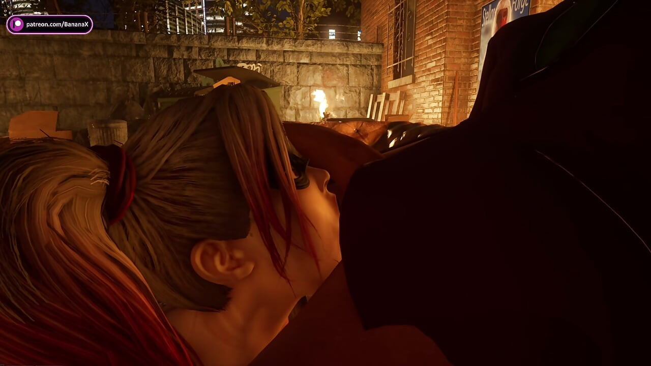 Joker Fucks Futa Harley Quinn Hard in the Alley