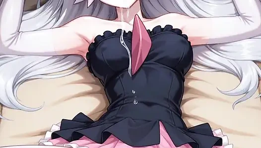 Hentai Wald Elfe wie ein pkmn stöhnen auf dem Boden hübsches Gesicht