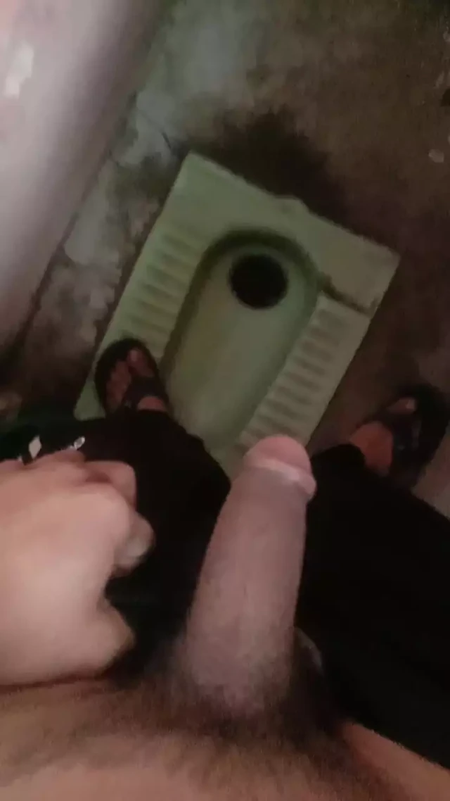Pee in toilet