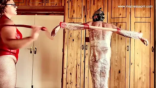 Dominatrix mistress April slave sacrifice