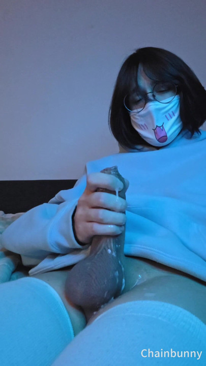 Late Night Gooning With a Hung Femboy!