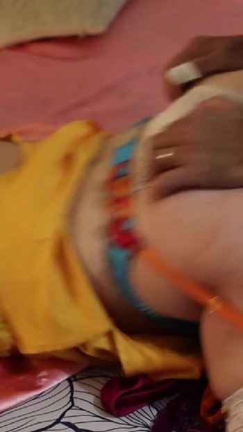 Powerful moment from "2219 (02) - Amateur French Couple, Clothed Sex, Satin Lingerie, Rimming, Doggystyle"