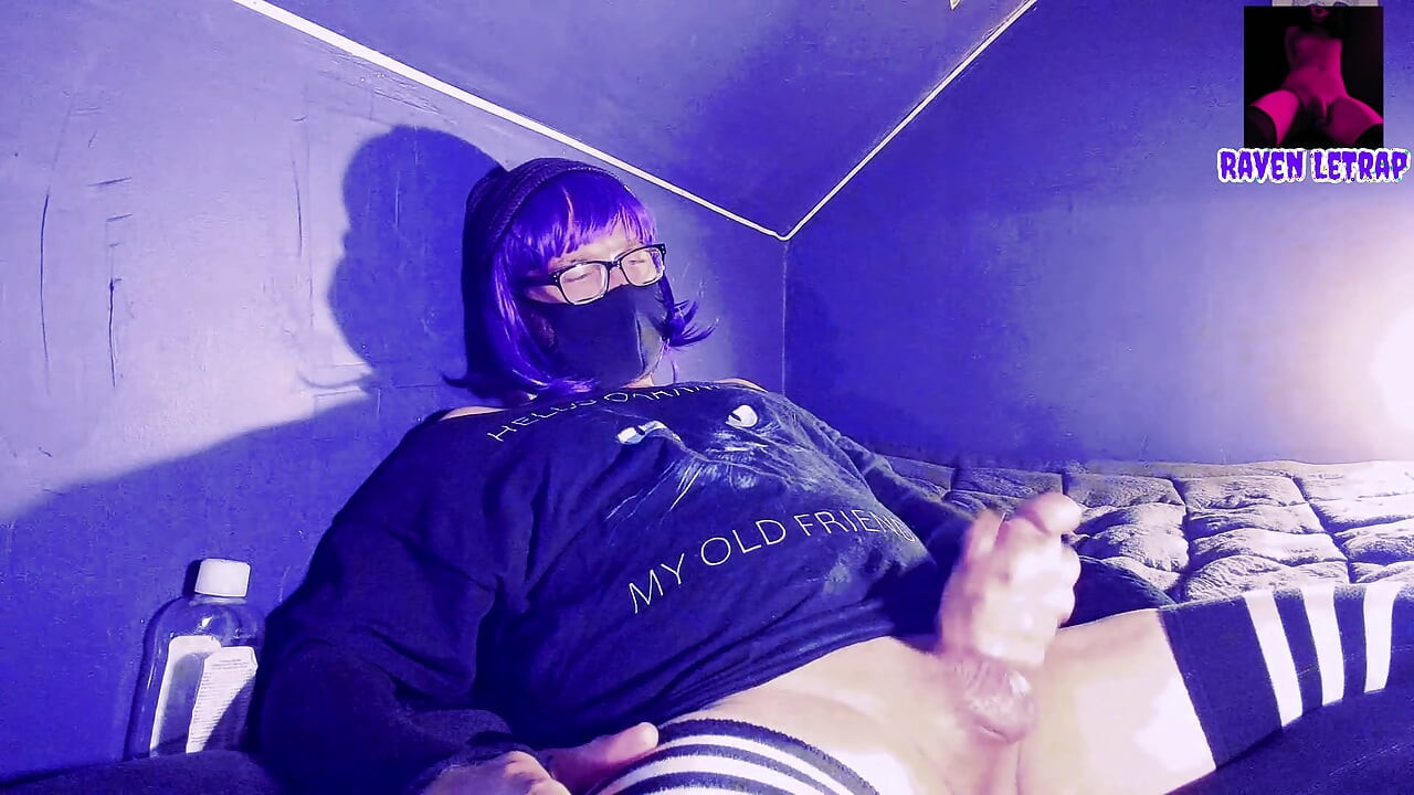 three orgasms with Raven LeTrap