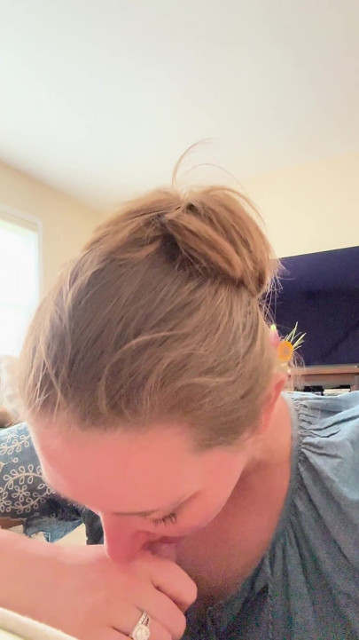 Slow and Sexy Blowjob From Wife
