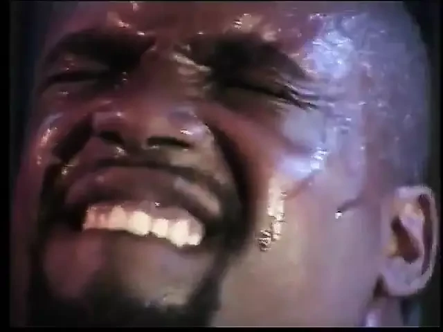 Black slut in leather boots enjoys hard dick in strip club