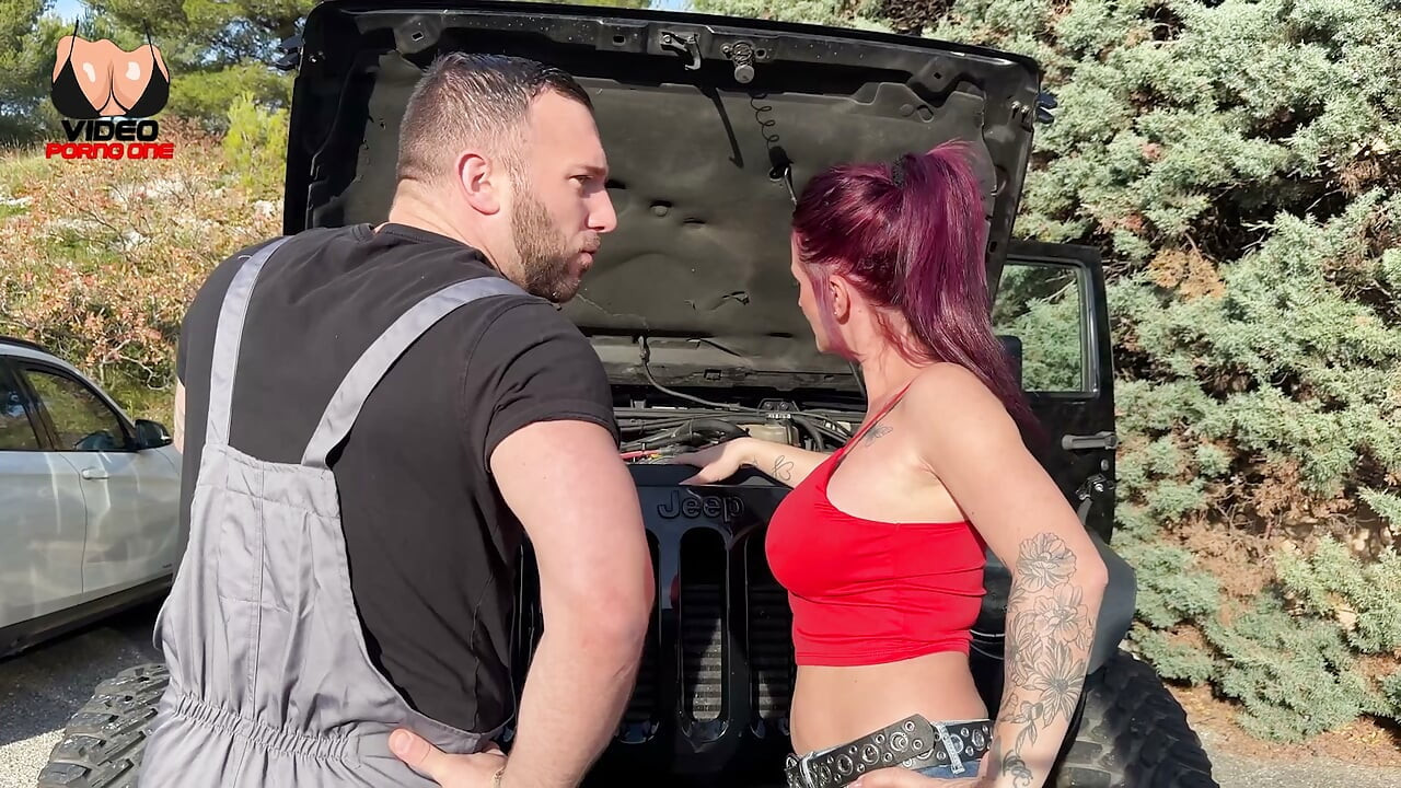 She Broke Down with Her Car!