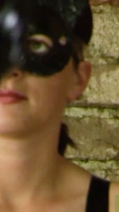 brunette fetish milf in latex make bdsm sex | Clip 1