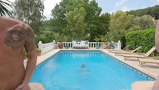 Big Booty Pornstar Ariana is Fucking Two Big Euro Cocks