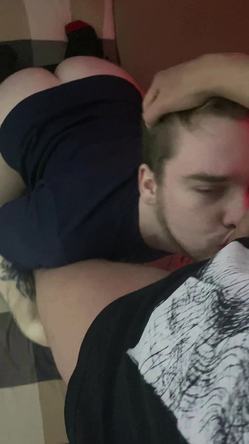 I don't just suck, I devour him like it's my calling. No mercy, all the way down until he's trembling and tearing up