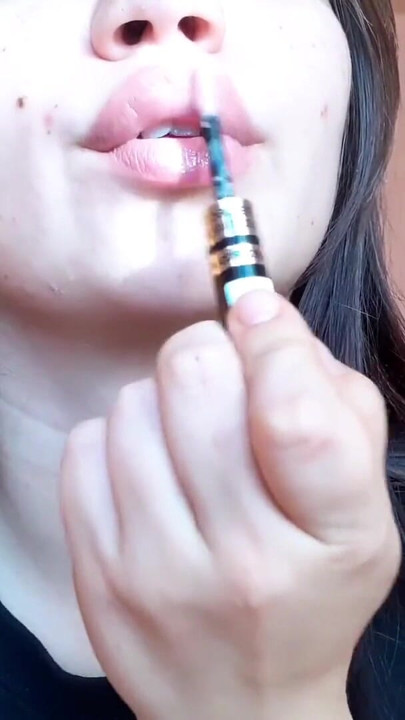 Bare lips smoking cigarette | Clip 3