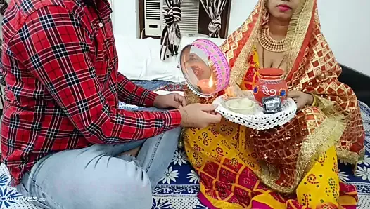 Vidéo xxx indienne spéciale 2022. Un mari desi baise sa femme, audio en hindi avec des mots cochons
