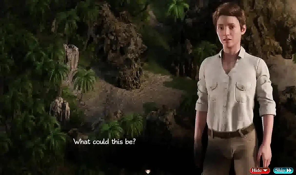Treasure of Nadia: deep into the jungle, the guy with a very big cock is fucking a girl in her ass ep 174