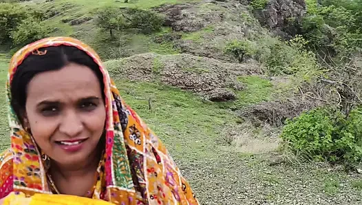 Desi Indian Marathi Kavita bhabhi ( Vahini ) cheating on husband with her lover in jungle