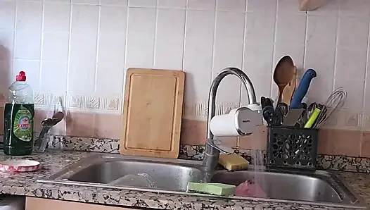 Buttcrack Washing Dishes While You Pull at My Pants Down