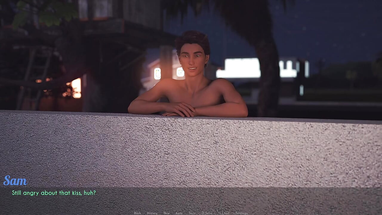Awam Sophia Real Fuck - How Far Will Sophia Go with Sam? Part 1: From the Party to the Backyard Jacuzzi