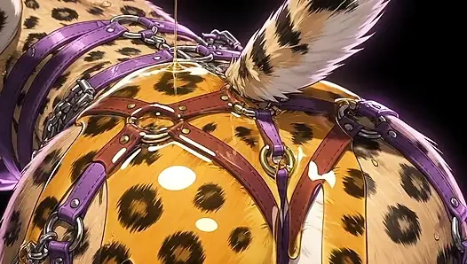 Мясистая пушистая задница в анторе, подборка, аниме, колышет и соблазняет