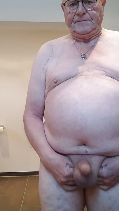 Playing with My Cock Before and After Shower