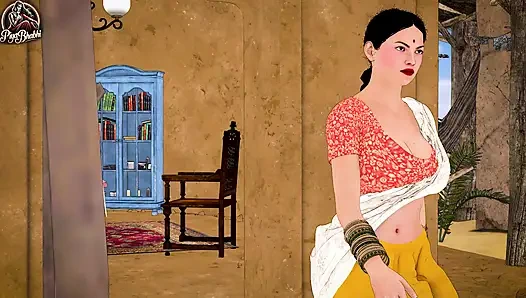 Gaon Ki Bhabhi Becomes Everyone’s Slut – From Truck Ride to Full Gaand Maar