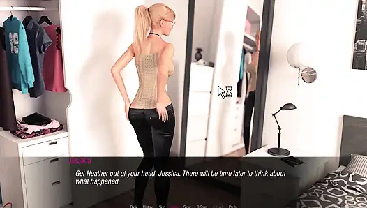 Jessica O'Neil #3 - Heather played with Jessica's pussy