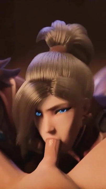لحظة مذهلة من "Overwatch mercy 3D هنتاي إباحية SFM تجميع"