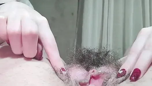 Hairy Pussy Close up