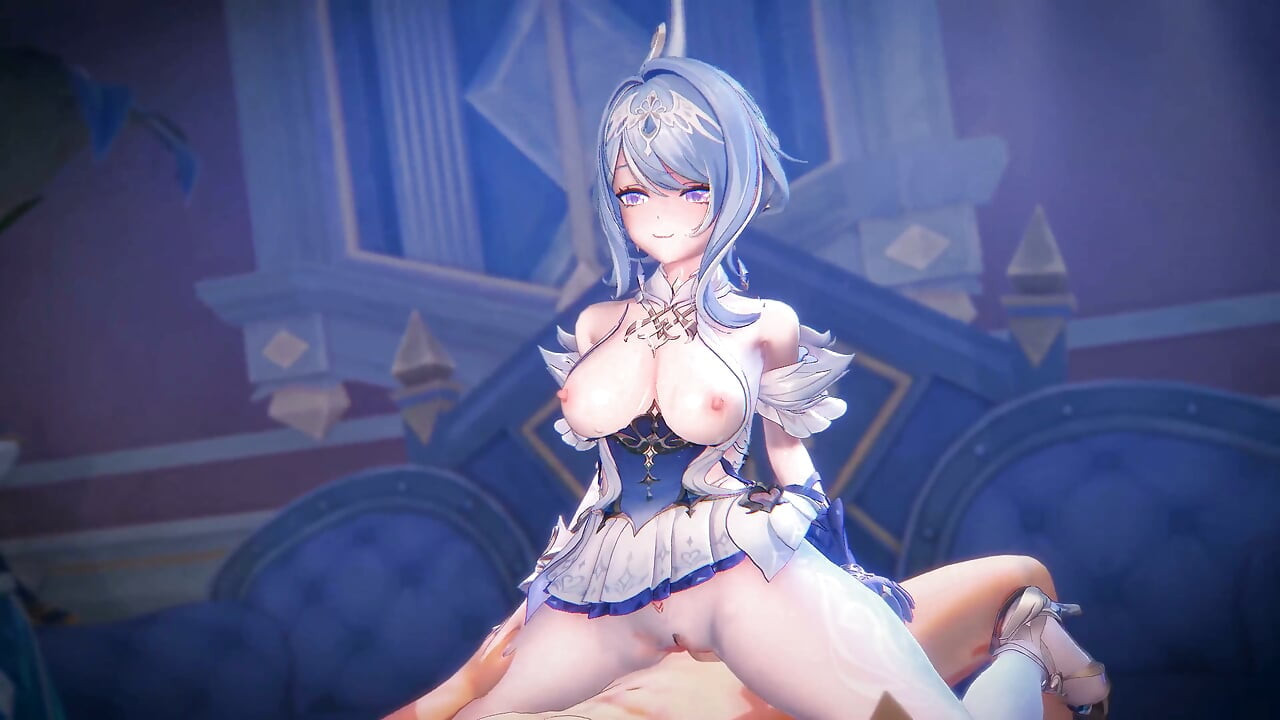Genshin Impact - Odette’s Private Night Sex with Aether - 3D Hentai Animations