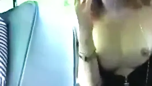 British teen flashes on a car journey