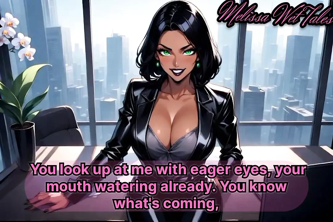 Boss teaches you how to properly suck her big black cock (SISSIFICATION ROLEPLAY)