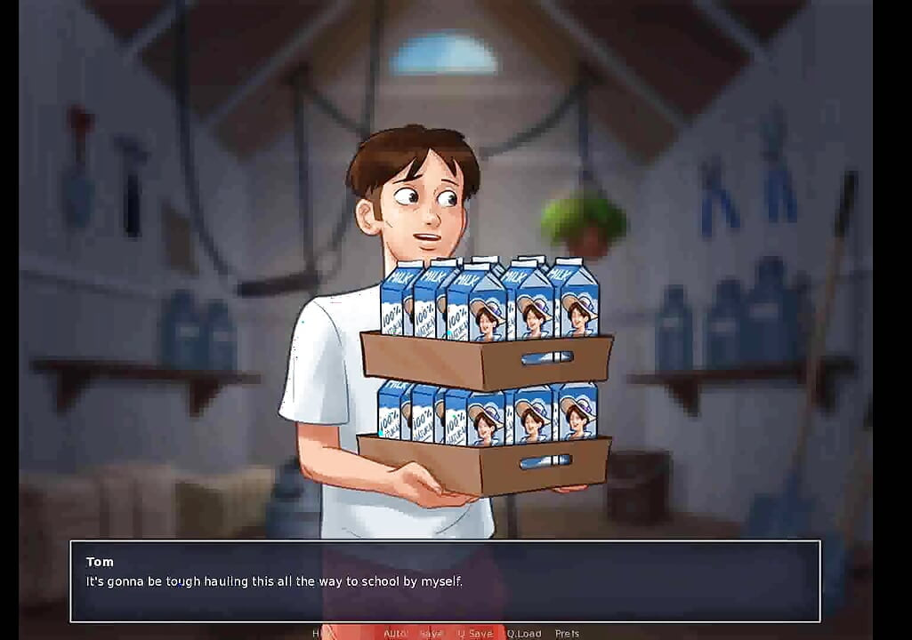 Summertime Saga: penghantar susu ibu ep 115, 116