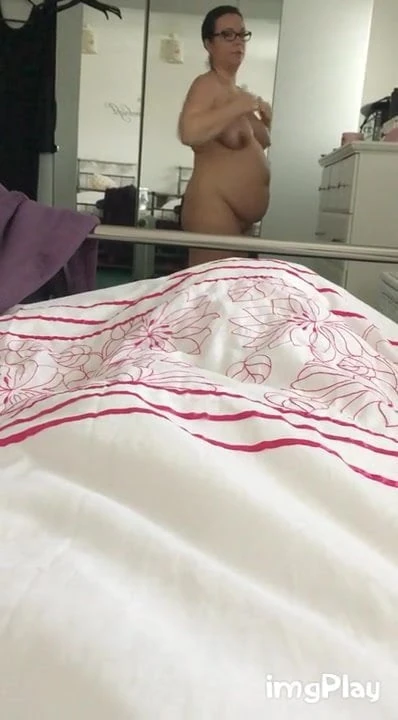 Sexy wife tit massage