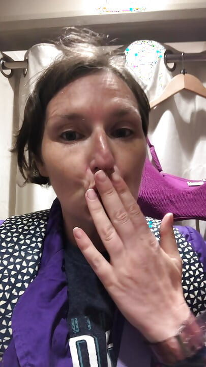 Trying on bikinis as retail therapy after a hairdresser absolutely ruined my hair when I went for a trim!