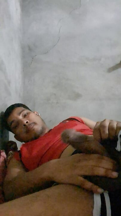 Alone Hot Boy masturbation