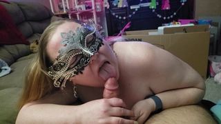 Pov BBW Blowjob und Tittenfick